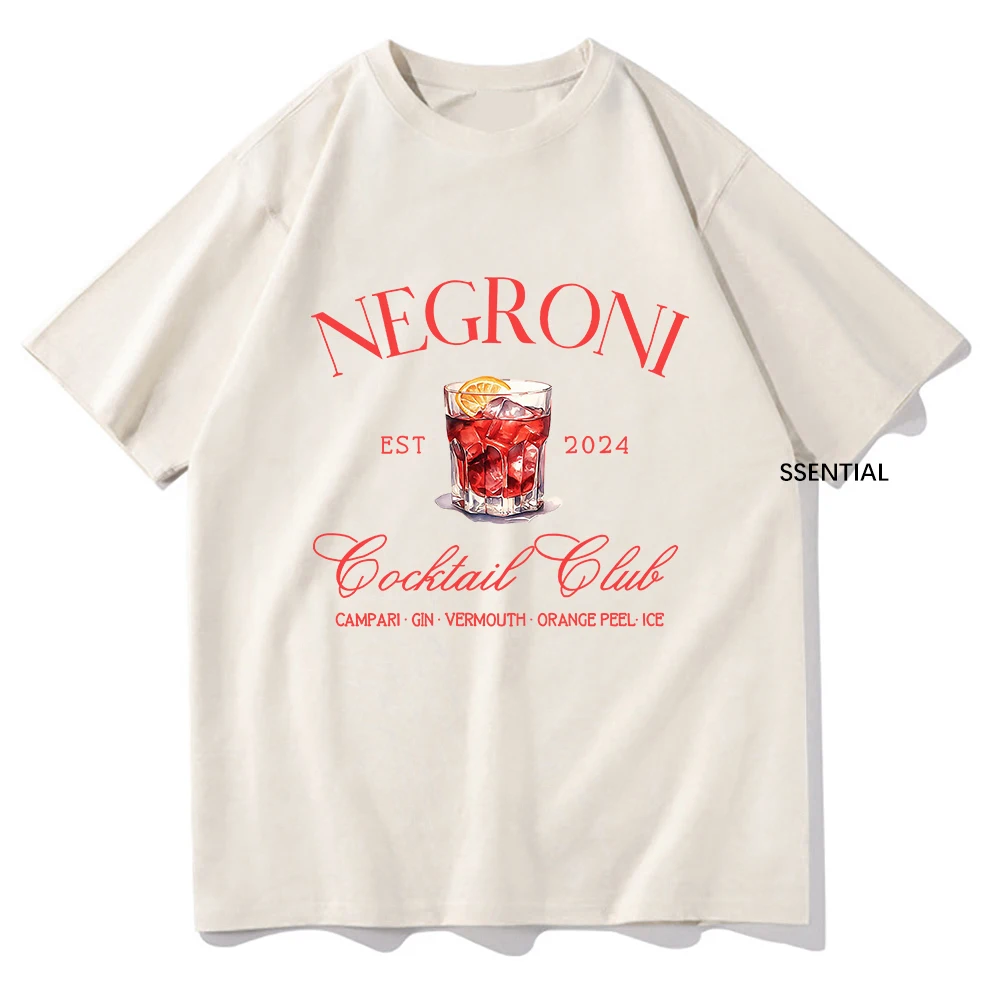 Street Fashion Jersey - Negroni Social Club T Shirts Fashion