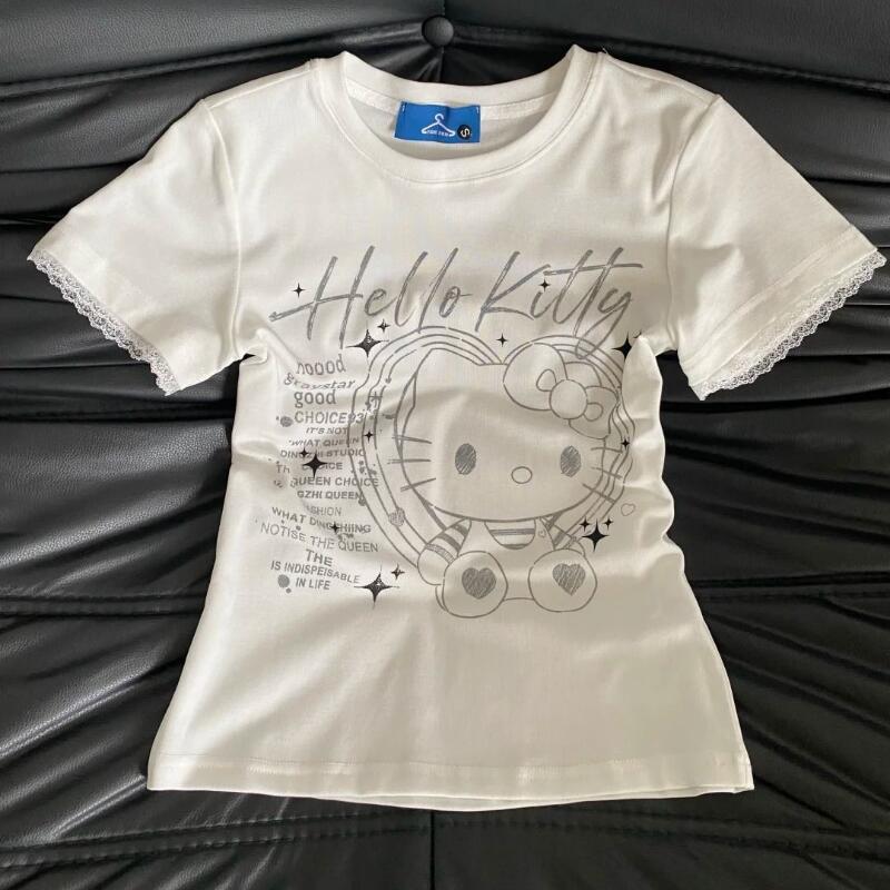 Street Fashion Jersey - Summer Women's New Sweet Cool Retro