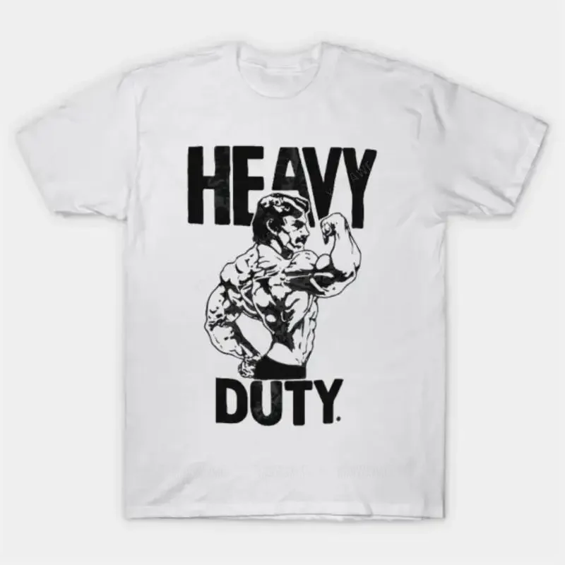 Street Fashion Jersey - Mike Mentzer Heavy duty print logo