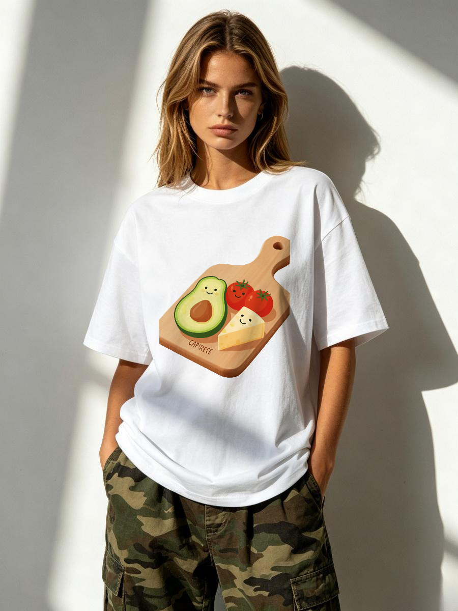 Street Fashion Urban - T Shirts Ladies Oversized Loose Grunge