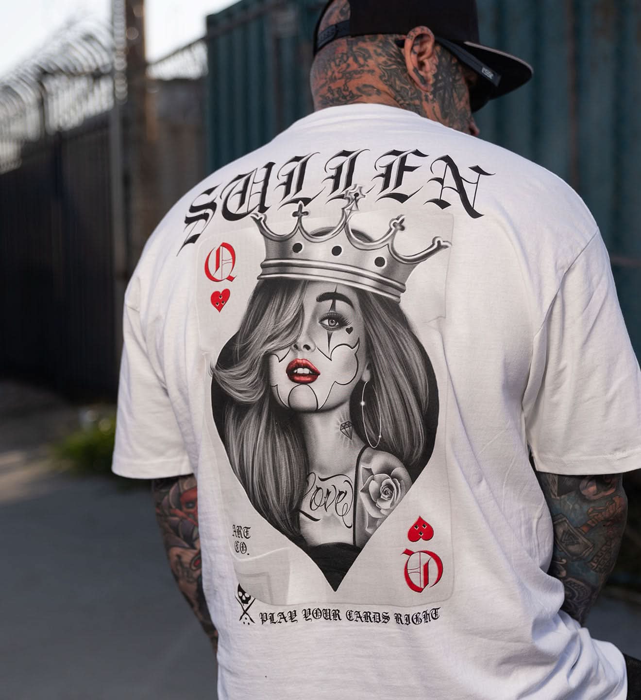 Queen Street Fashion - Queen of Love Standard Tattoo Art