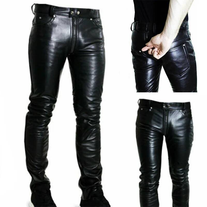 Queen Street Fashion - Men's Color 2024 PU New Zipper