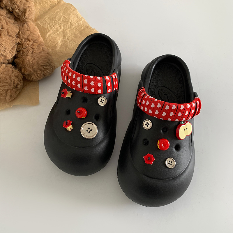 Street Fashion Female - Women Fashion Clogs Indoor Street Slippers