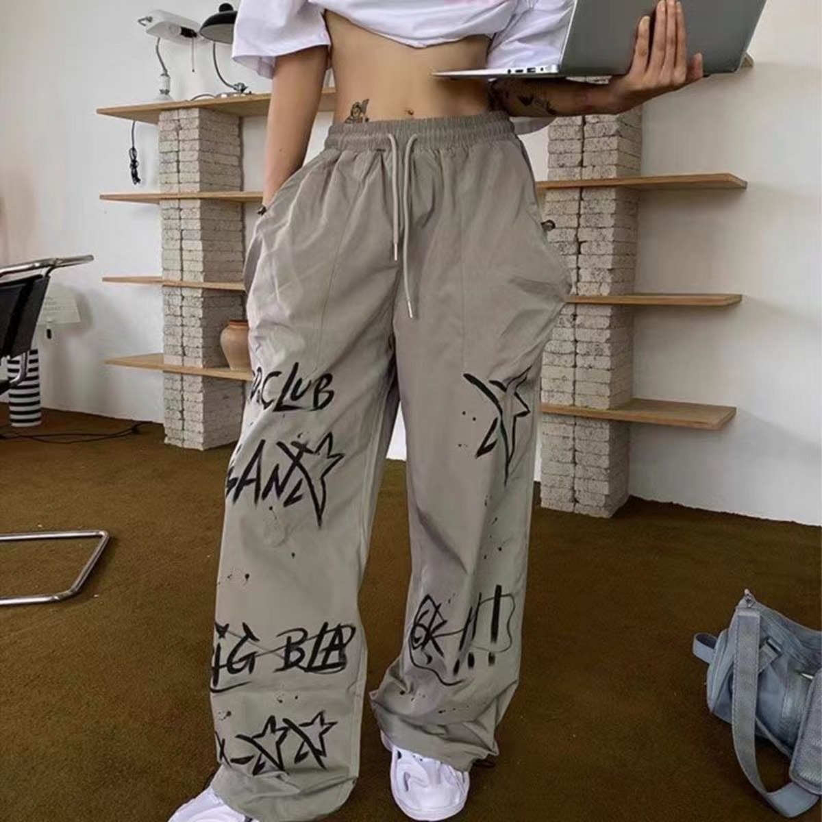 Street Fashion England - Street Hip Hop Graffiti Sports Pants