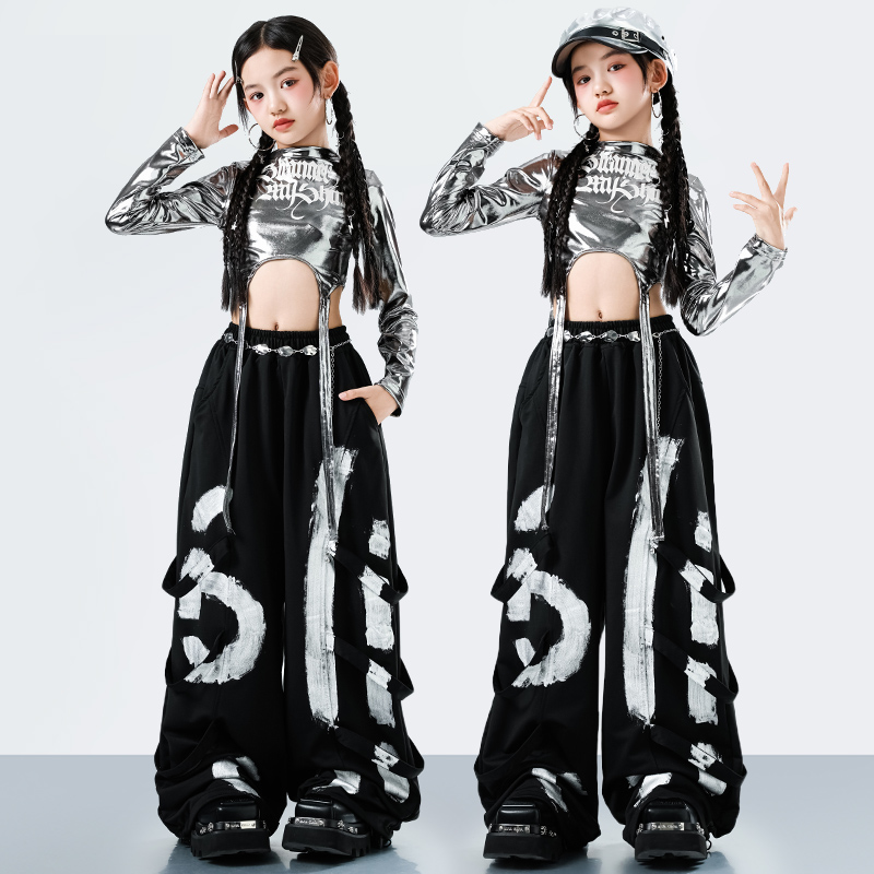 Street Fashion Girls - Korean Y2K Kids Streetwear Style Hip