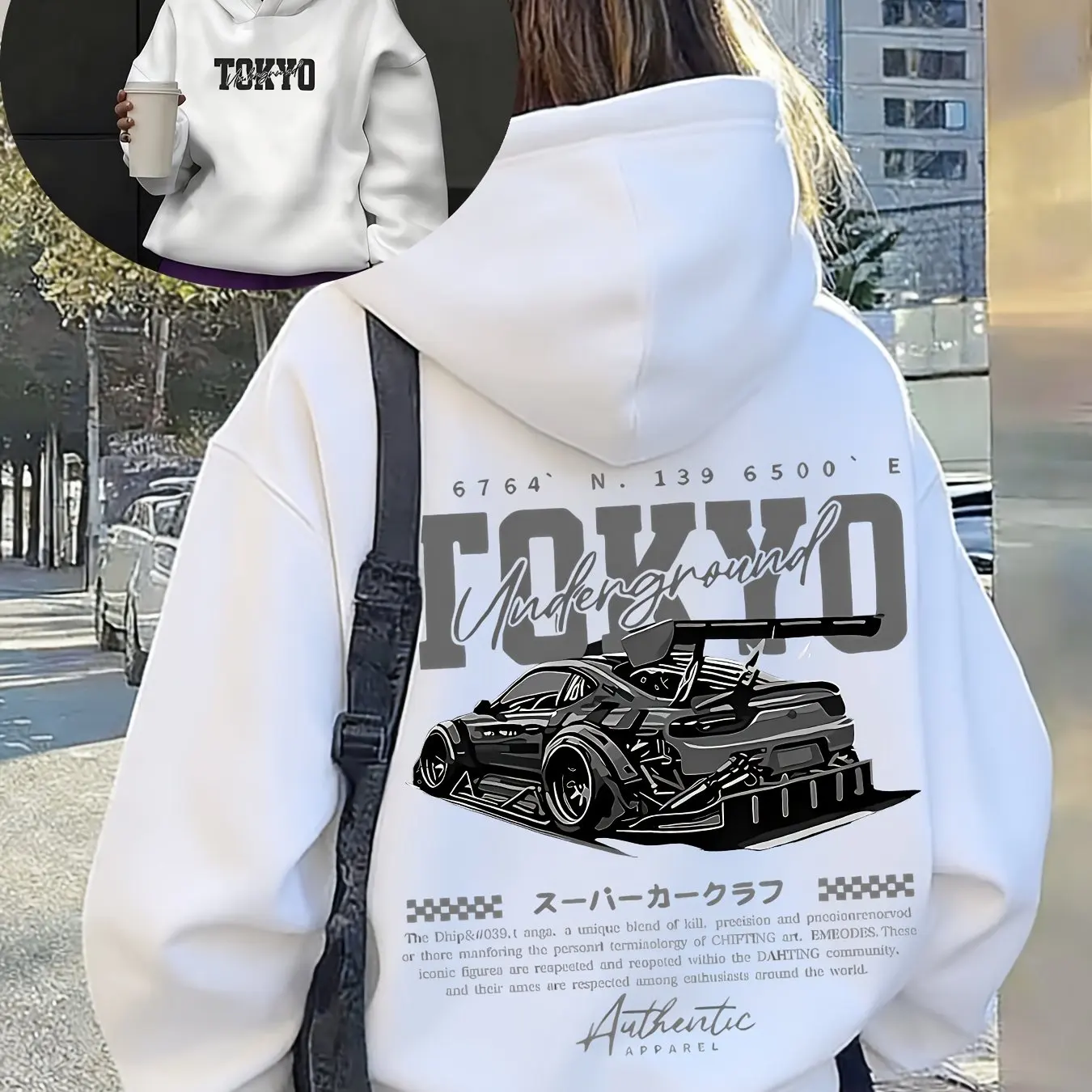 Street Fashion Tokyo - Japanese Streetwear Hoodie Men Tokyo JDM