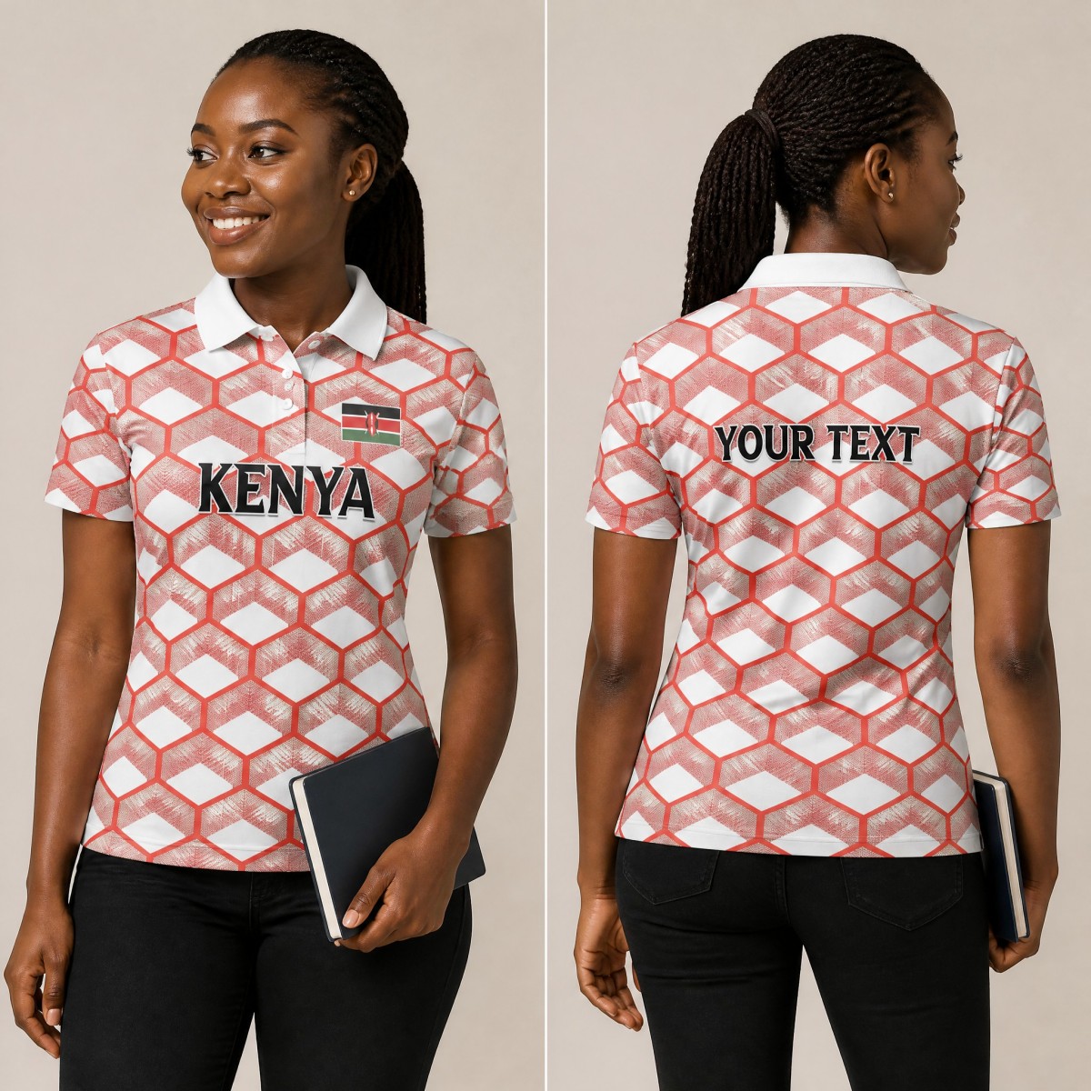 Street Fashion Kenya - Summer Kenya Women's Polo Shirt with