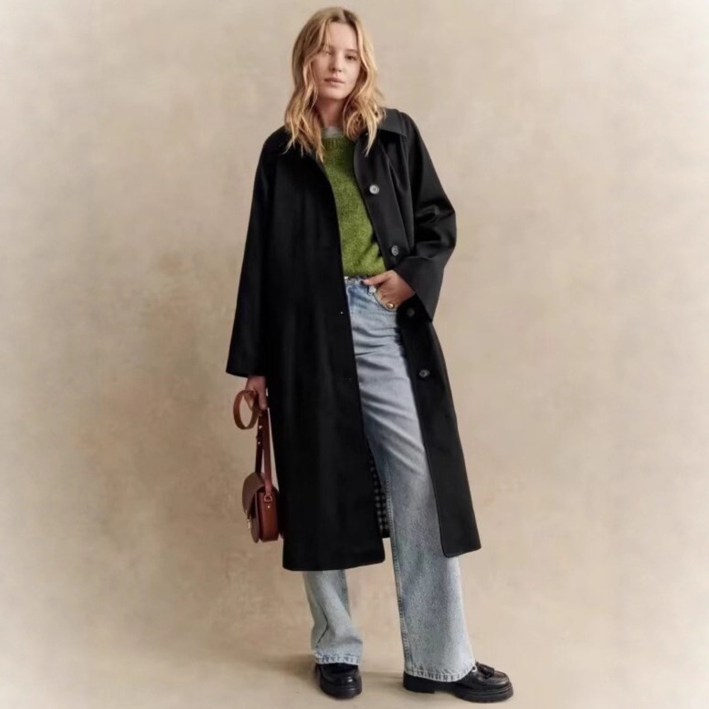 Women's Fashion Long Trench Co - Street Fashion England review and price