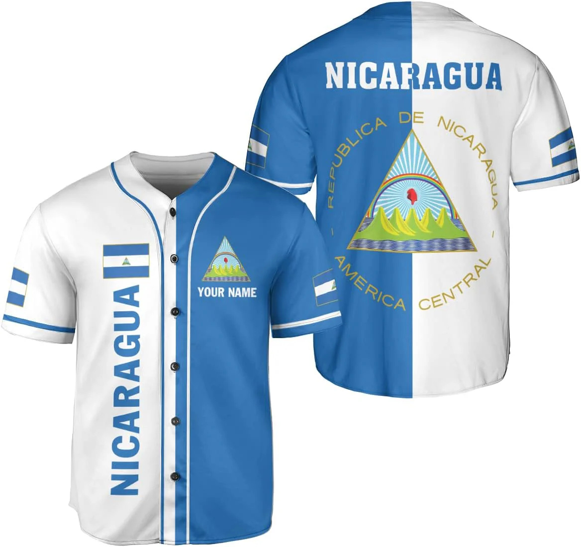 Personalized Name Nicaragua De - Street Fashion Jersey review and price