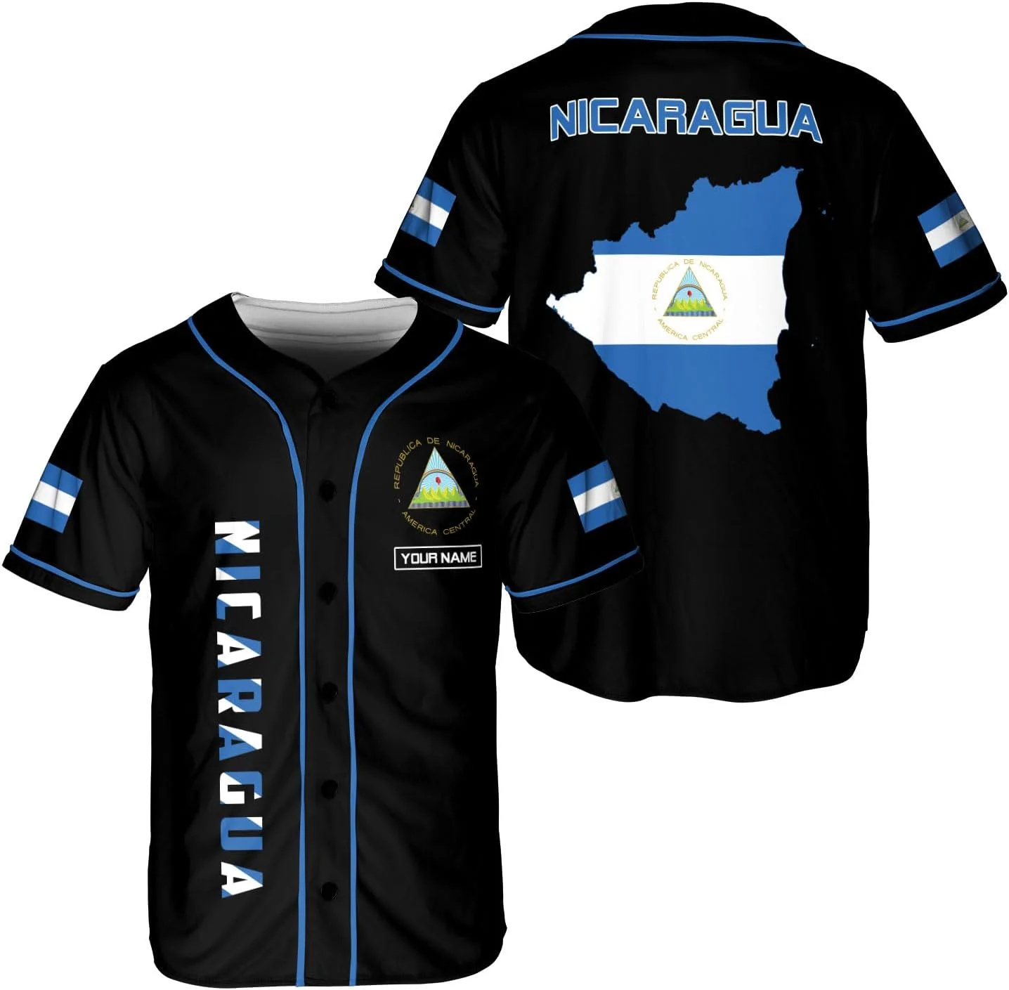 Personalized Name Nicaragua De - Street Fashion Jersey review and price