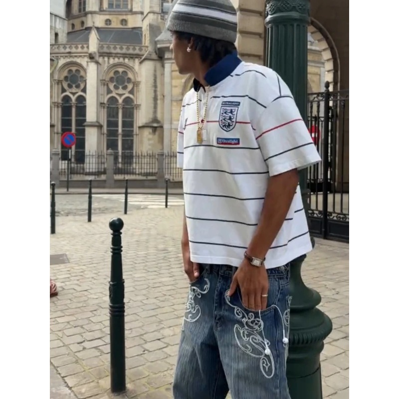 Retro Y2K 2 Pcs Set Street Sty - Street Fashion Jersey review and price