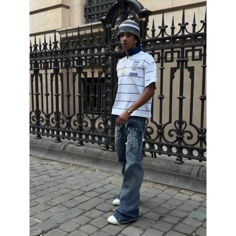 Retro Y2K 2 Pcs Set Street Sty - Street Fashion Jersey review and price