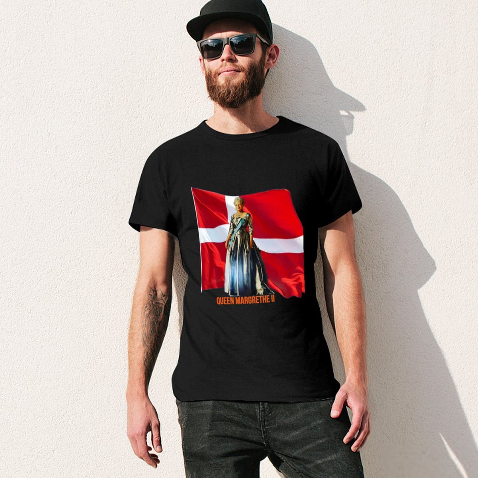 Queen Margrethe II T-Shirt Str - Queen Street Fashion review and price