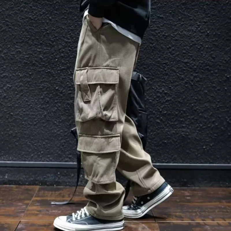 Wide Multi Pocket Trousers Man - Cargo Pant Wide review and price