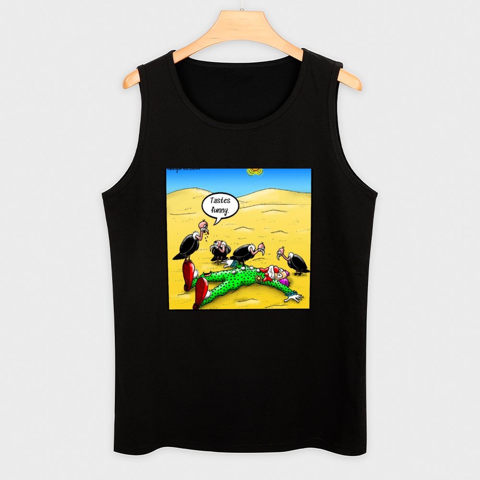 Dead Clown Tastes Funny Tank T - Street Fashion Urban review and price