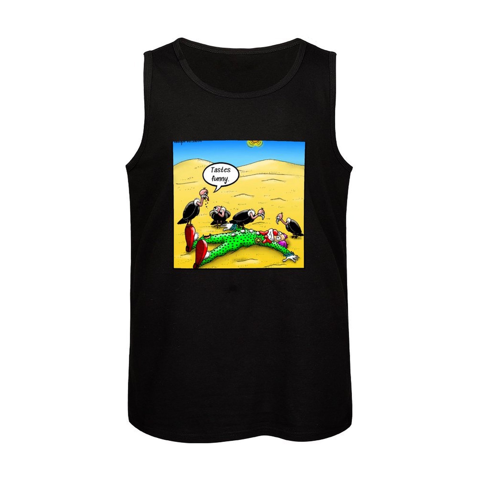 Dead Clown Tastes Funny Tank T - Street Fashion Urban review and price