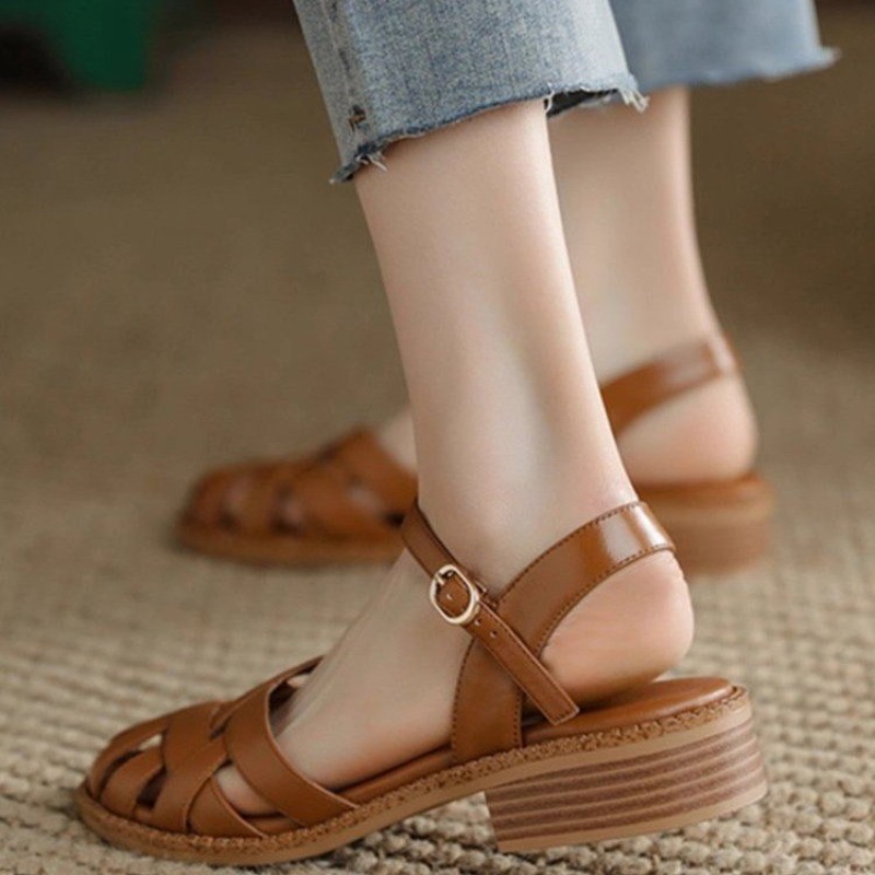 Shoes Female 2025 Buckle Strap - Street Fashion Female review and price