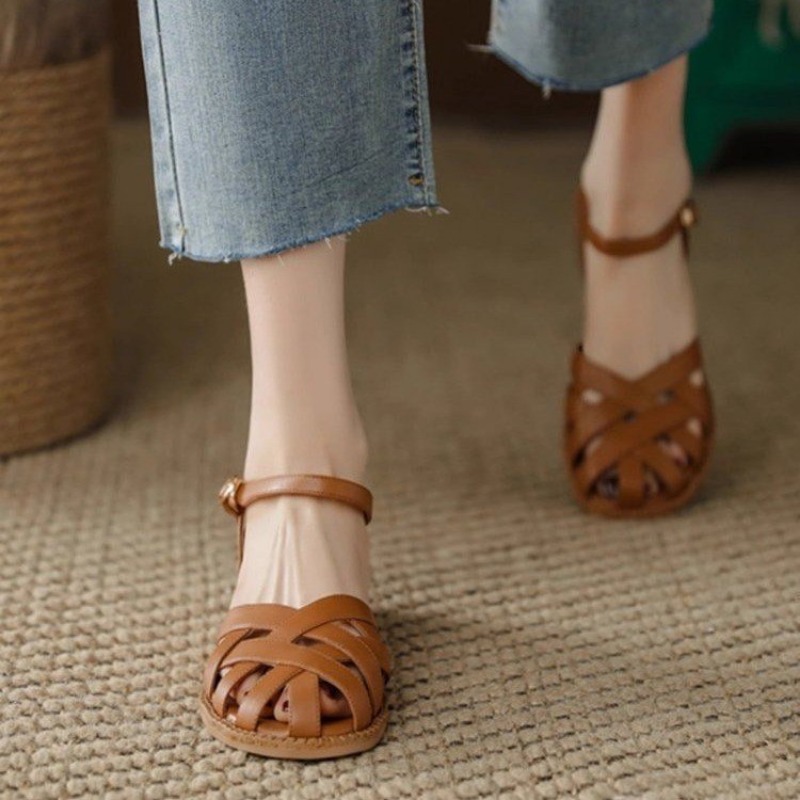 Shoes Female 2025 Buckle Strap - Street Fashion Female review and price