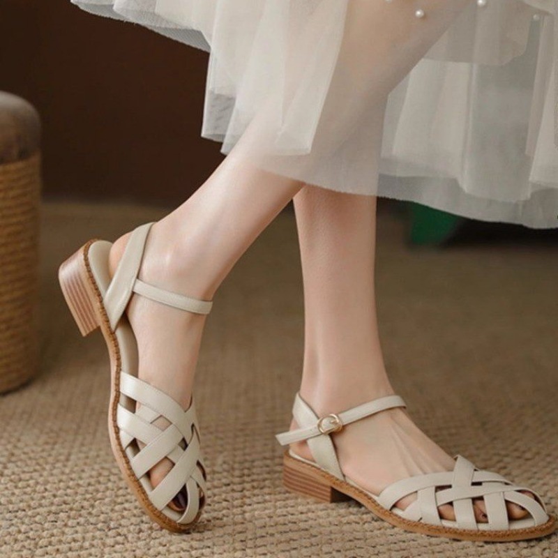 Shoes Female 2025 Buckle Strap - Street Fashion Female review and price