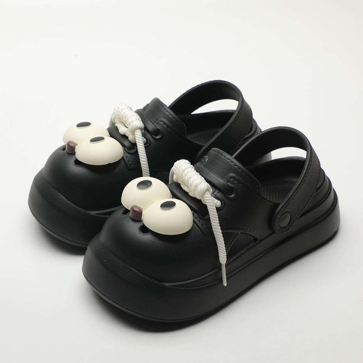 Cute DIY Big Eyes Fashion Clog - Street Fashion Girls review and price