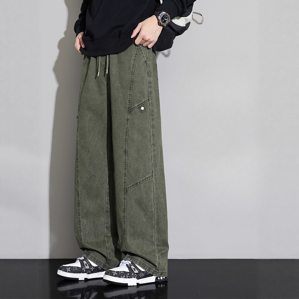 Men's Overalls 2026 Spring and - Cargo Pant Wide review and price
