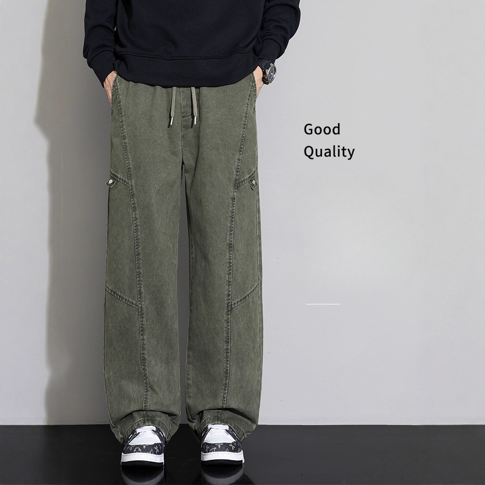 Men's Overalls 2026 Spring and - Cargo Pant Wide review and price