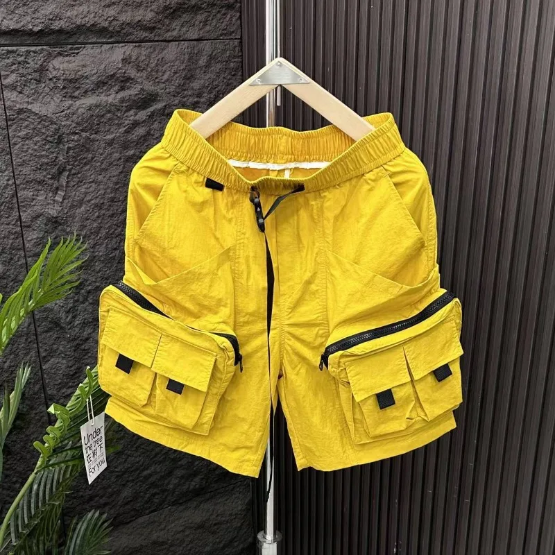 Solid Mens Cargo Shorts Loose  - Cargo Pant Wide review and price