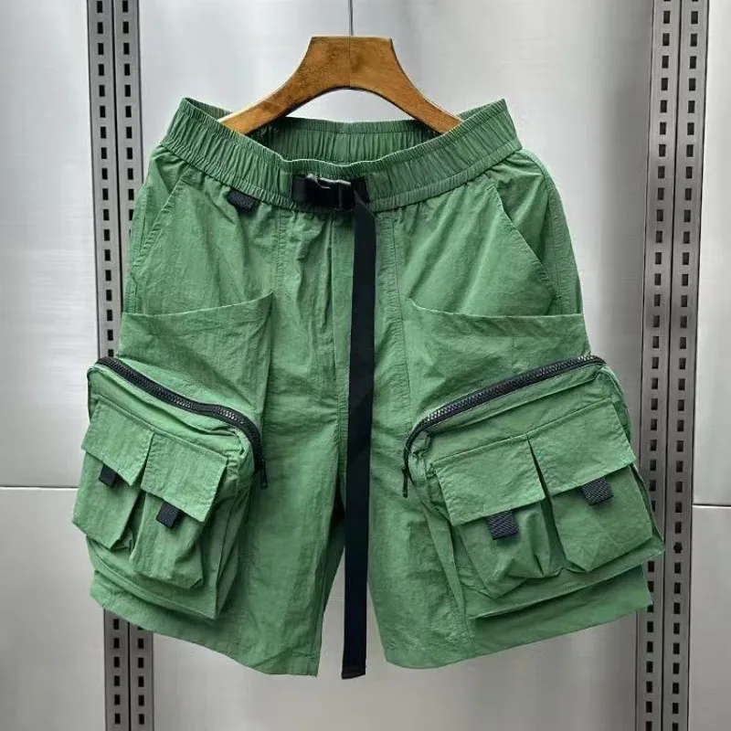 Solid Mens Cargo Shorts Loose  - Cargo Pant Wide review and price