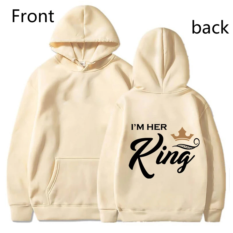 2026Couple's long-sleeved hood - Queen Street Fashion review and price