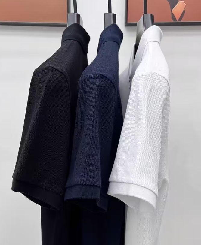 Men's Black Polo-shirts Short- - Street Fashion England review and price