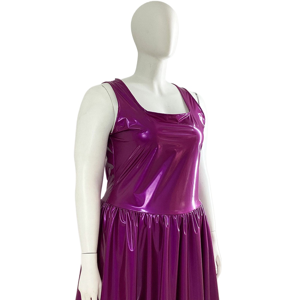 Women's PVC Tank Dress, Sleeve - Queen Street Fashion review and price