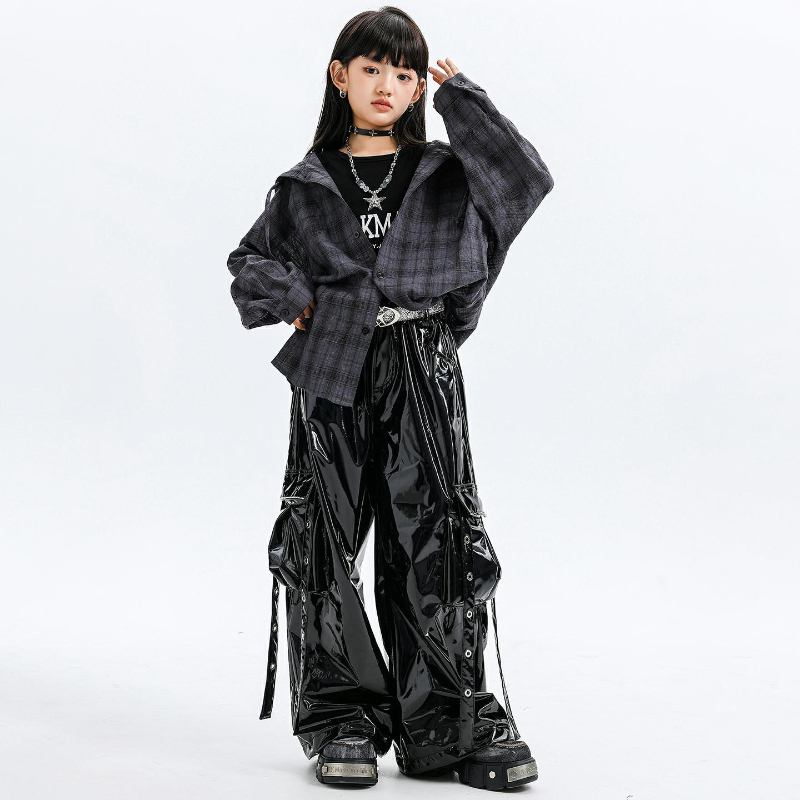 Girls Jazz Dance Costumes Hood - Street Fashion Kpop review and price