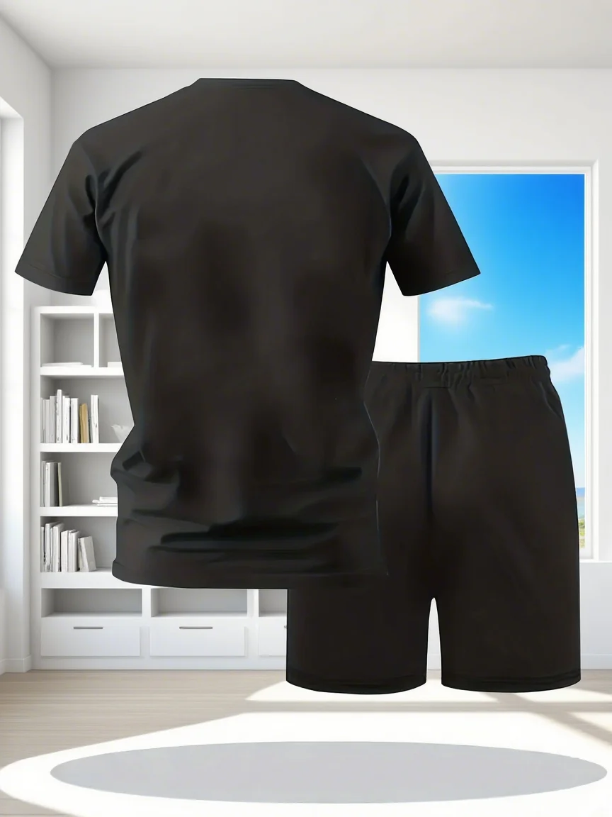 Summer Men's Printed Short-Sle - Street Fashion Urban review and price