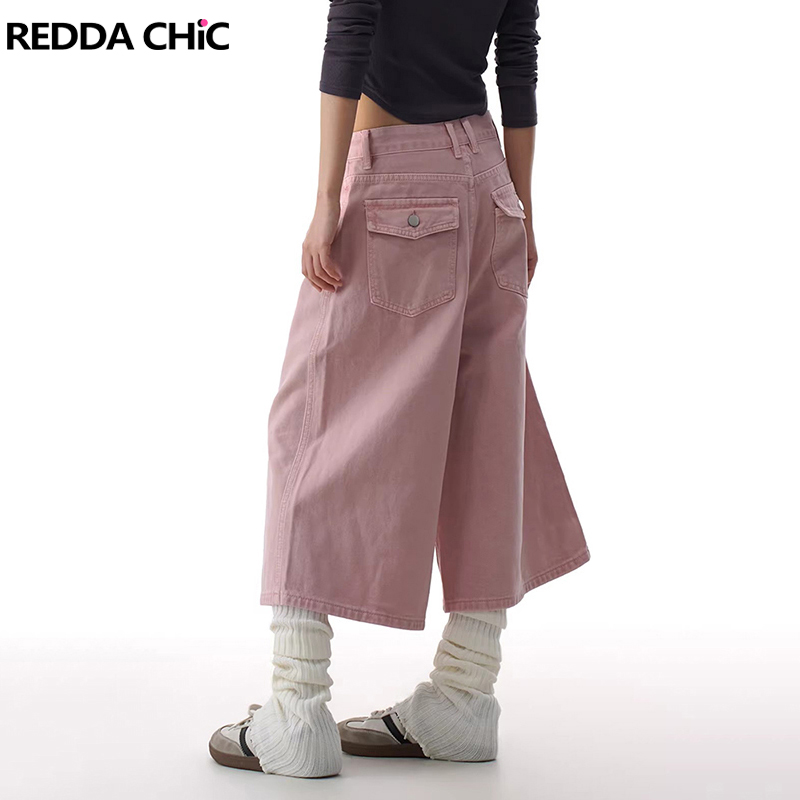 REDDACHiC Pink Cargo Jean Shor - Cargo Pant Wide review and price