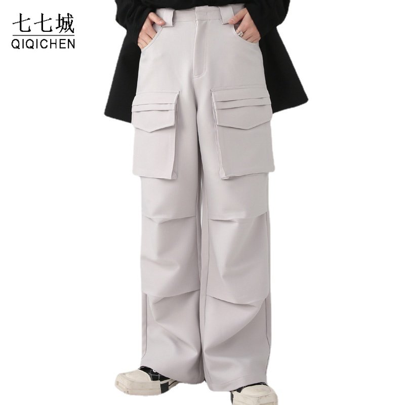 Vintage Cargo Pants Men Solid  - Cargo Pant Wide review and price