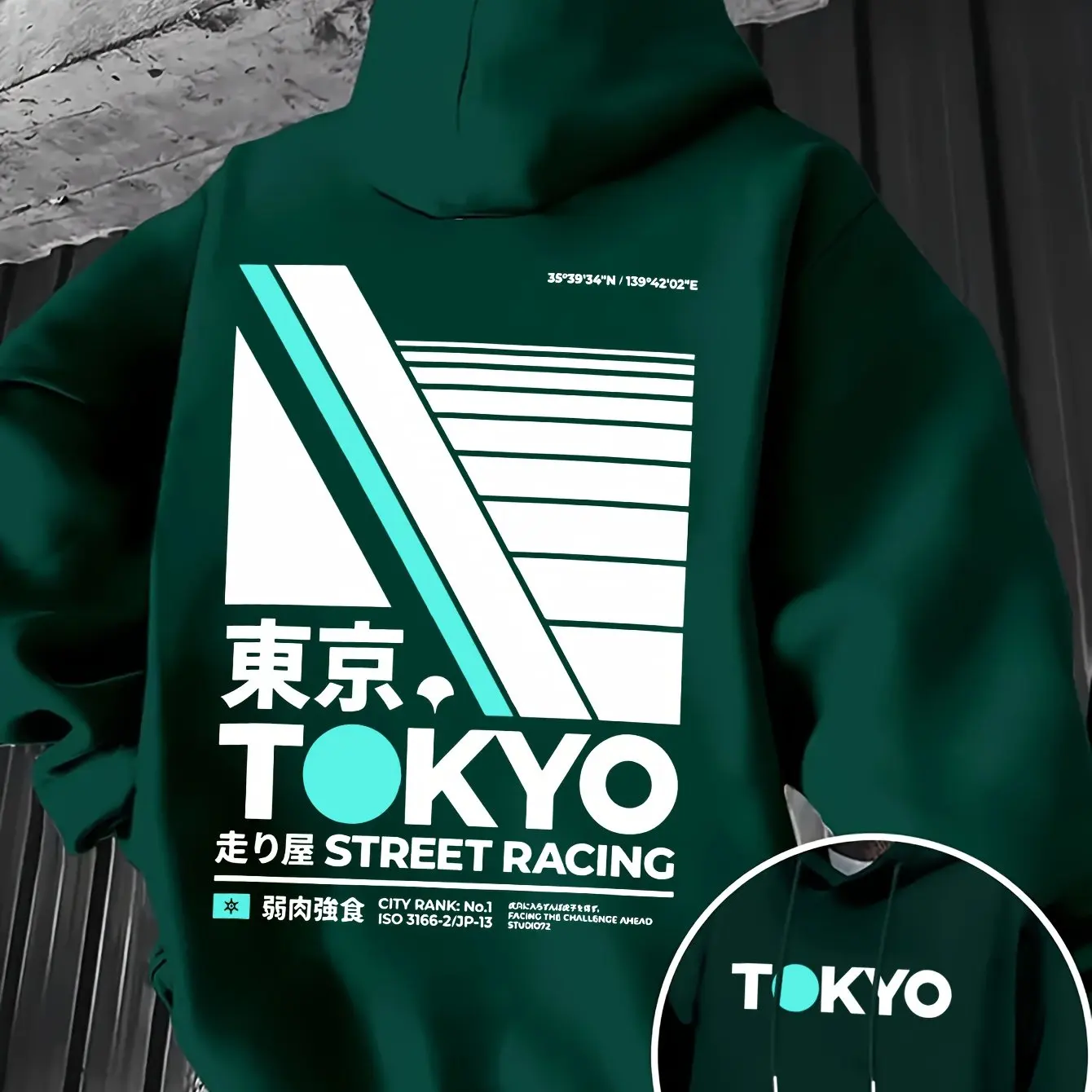 Retro JDM Tokyo Racing Double  - Street Fashion Tokyo review and price