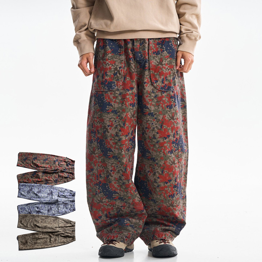 High Quality Print Cotton Carg - Cargo Pant Wide review and price